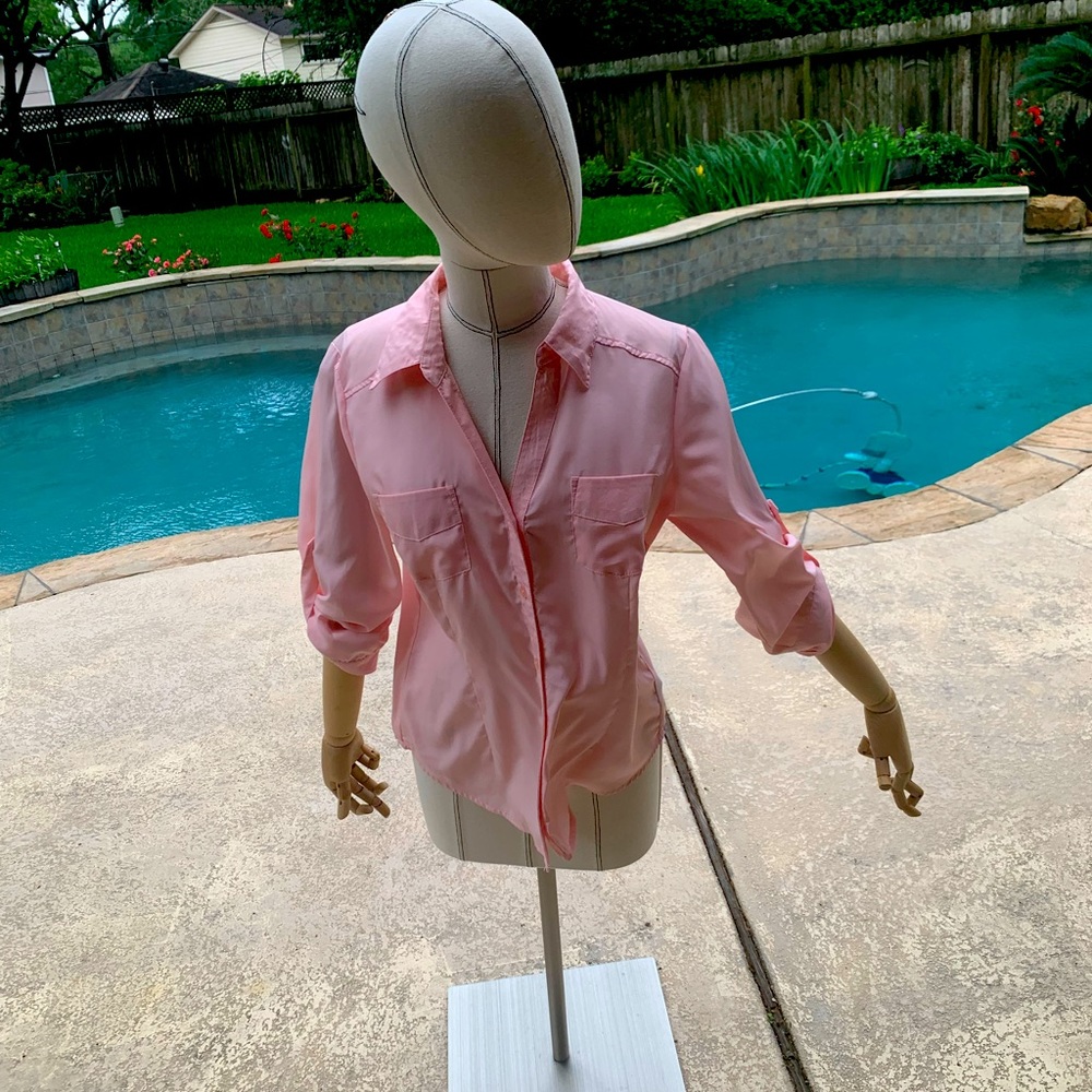 BSX pink shirt! Button down shirt. Size L